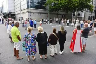 Los vecinos de Tomás Fábregas vuelven a movilizarse en A Coruña para parar las obras de la calle