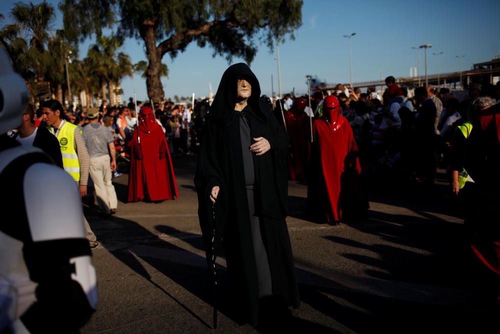 Tercer desfile de la Legión 501 por Málaga