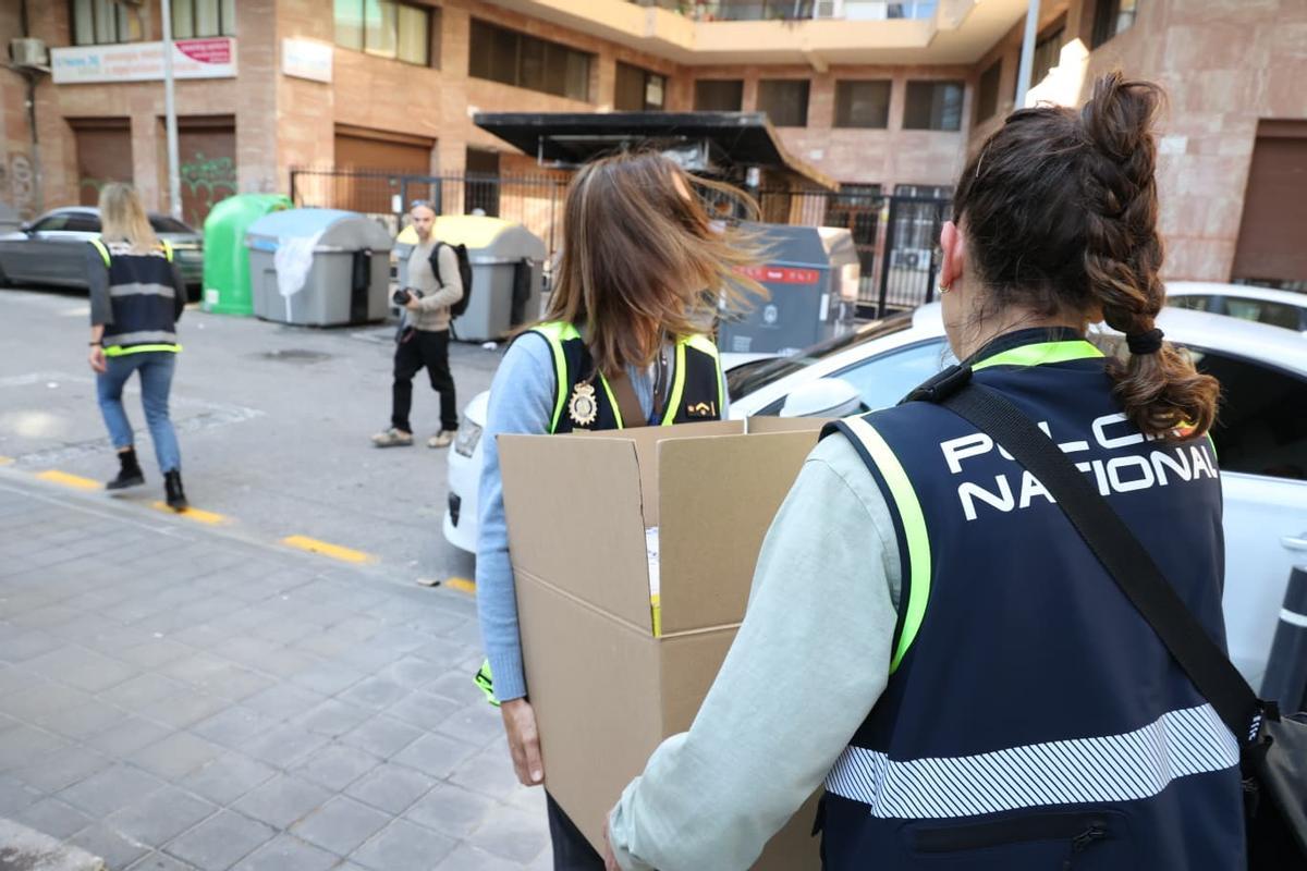 El registro de Facpyme y la detención de Carlos Baño marcan la jornada en Alicante