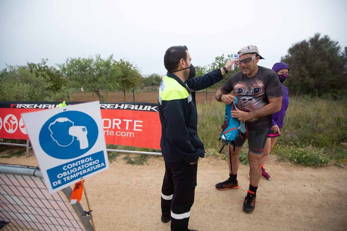 Prueba  CRI Trail Running, que se ha desarrollado en las inmediaciones de la ciudad de Ibiza