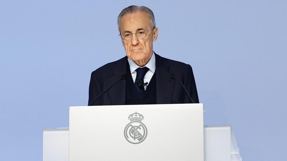 Florentino Pérez, presidente del Real Madrid