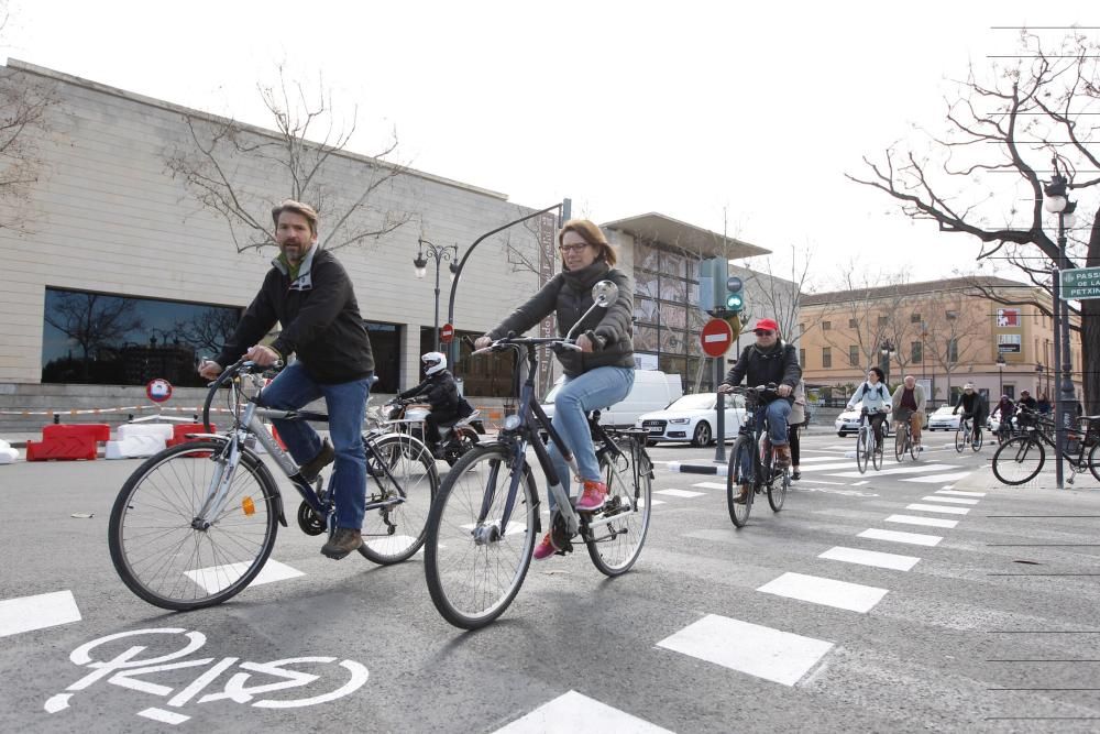 Apertura del anillo ciclista de Valencia