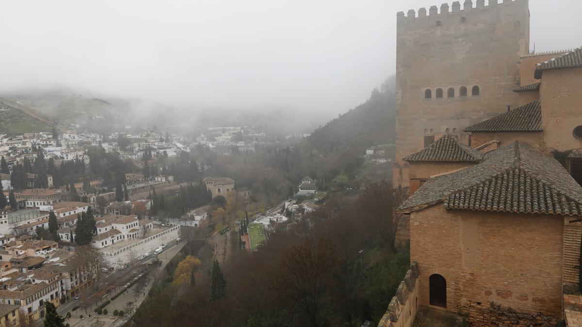 Imagen de archivo desde la Alhambra de Granada.