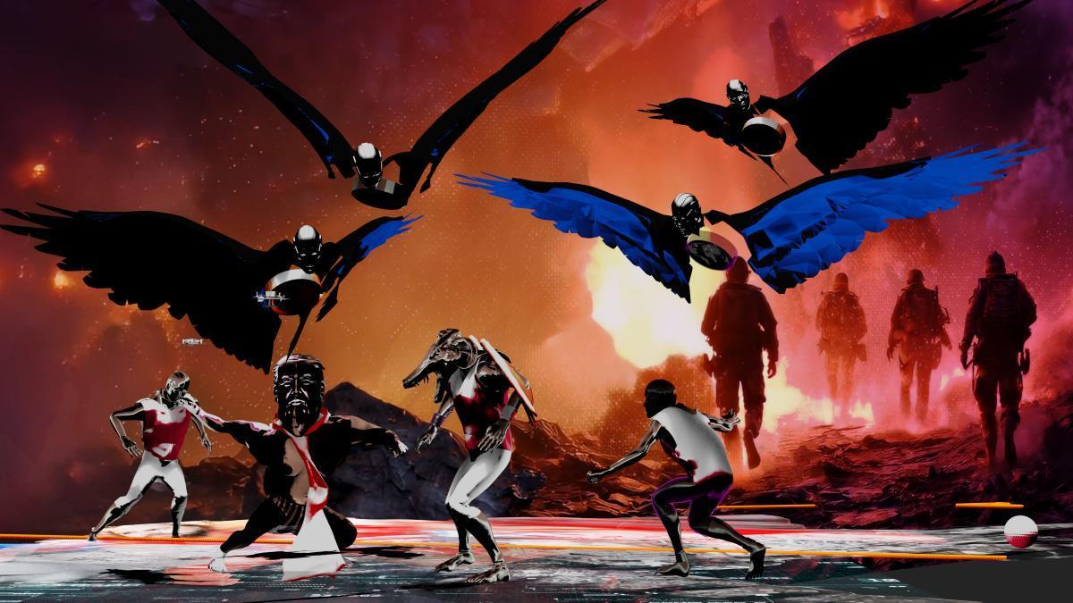 Imagen de la obra inmersiva El Mito de Babel Capítulo 2 de Franz Fischnaller.