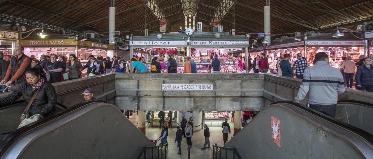 Vista del Mercado Central, en una imagen de archivo