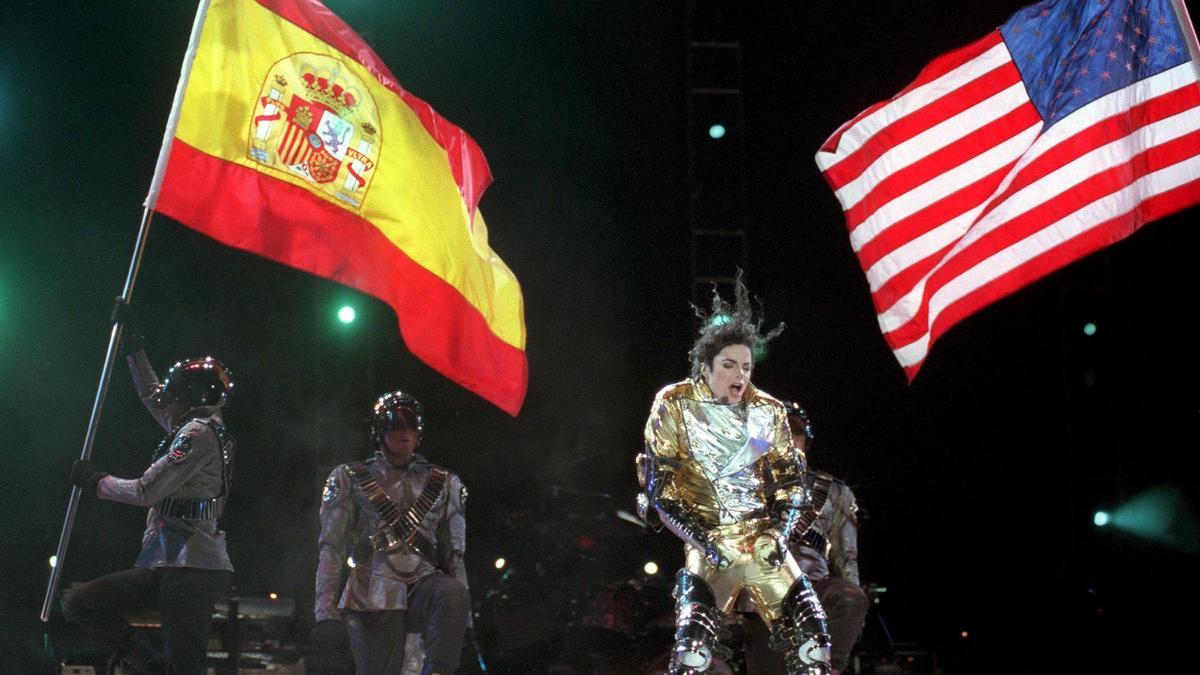 Michael Jackson revolucionó La Romareda en 1996.