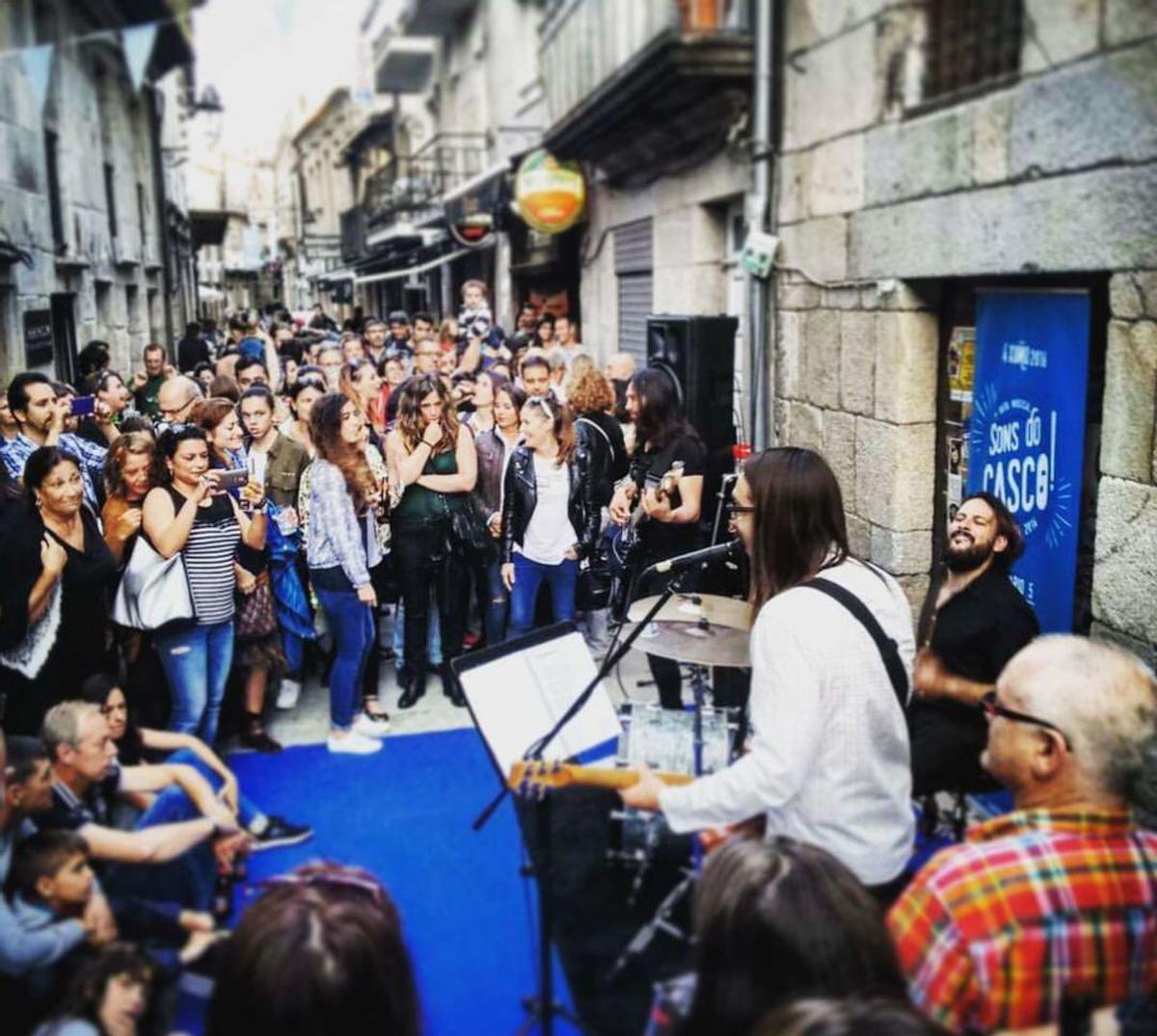Baiona celebra os primeiros dez anos do roteiro musical «Sons do Casco»