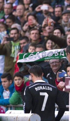 Imágenes del partido entre Córdoba y Real Madrid en El Arcángel