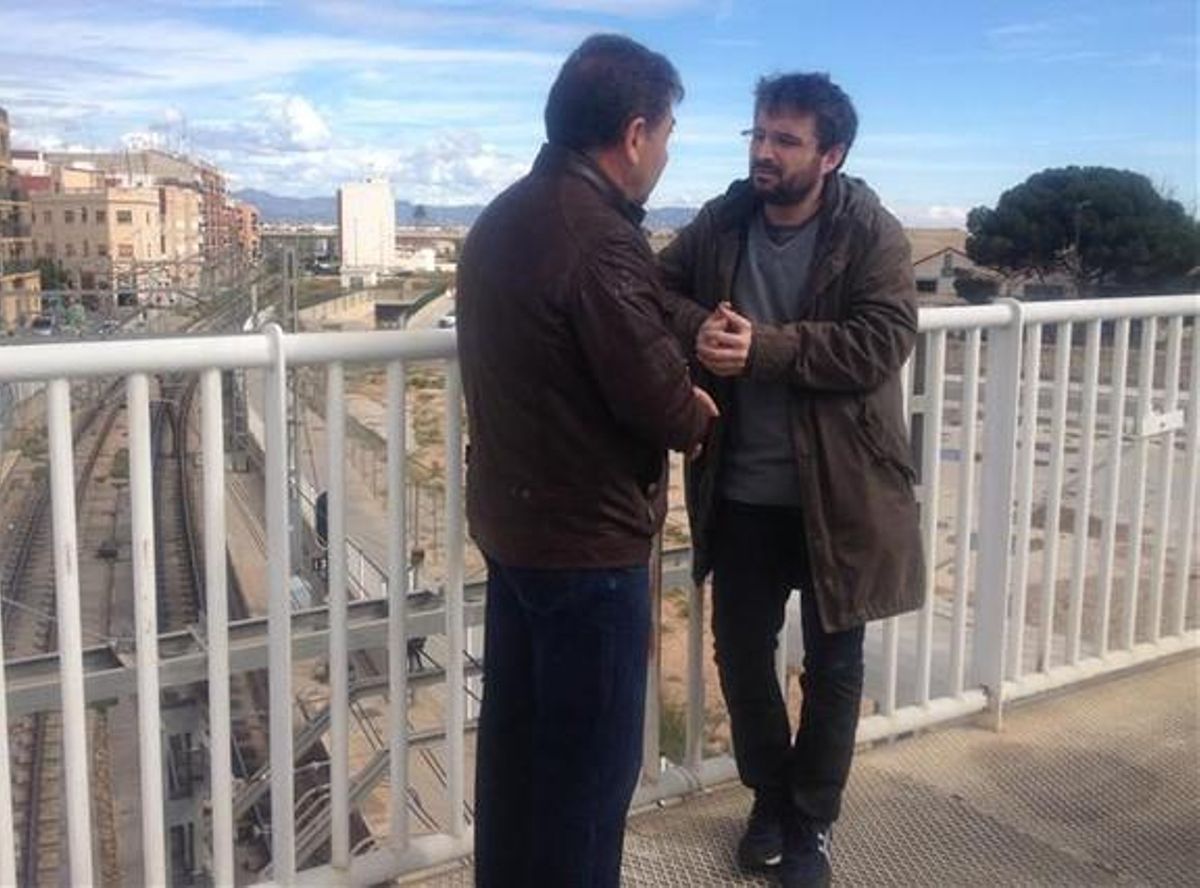 Jordi Évole, en un moment del programa ’Salvados’ dedicat a la tragèdia del metro de València.