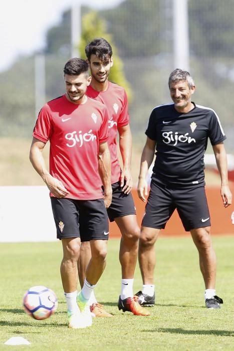 Entrenamiento del Sporting