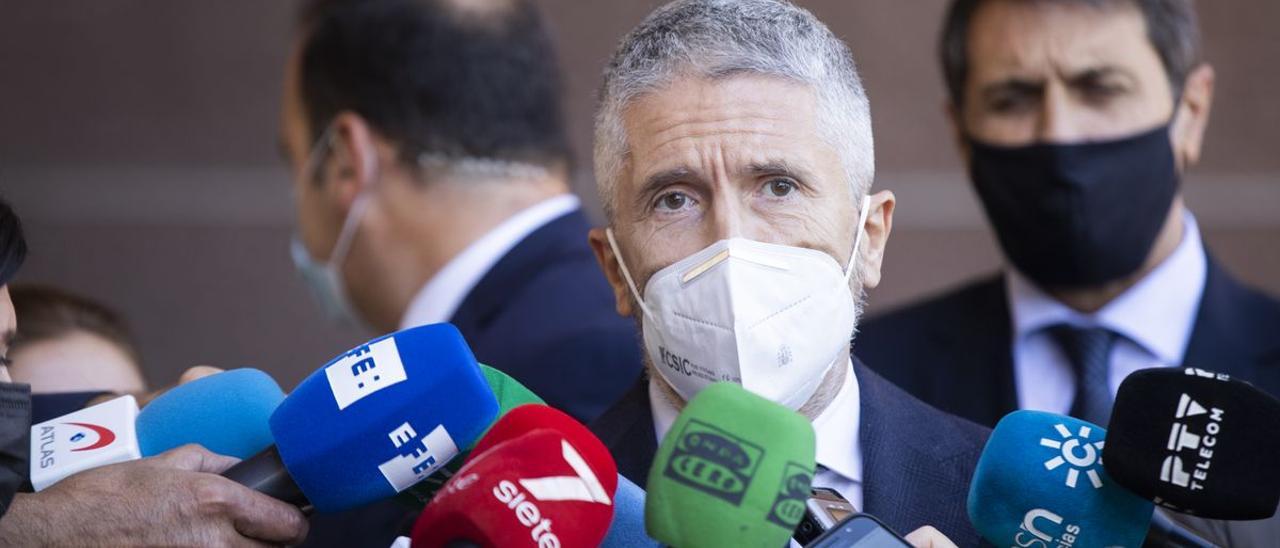 El ministro del Interior, Fernando Grande-Marlaska.