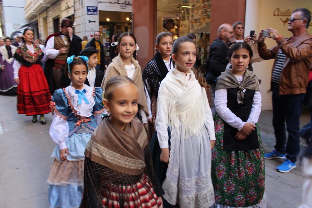 Fiesta fallera decimonónica para celebrar el aniversario del Patrimonio