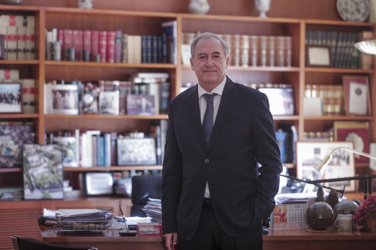 Martín Aleñar, decano del Colegio de Abogados de Baleares.