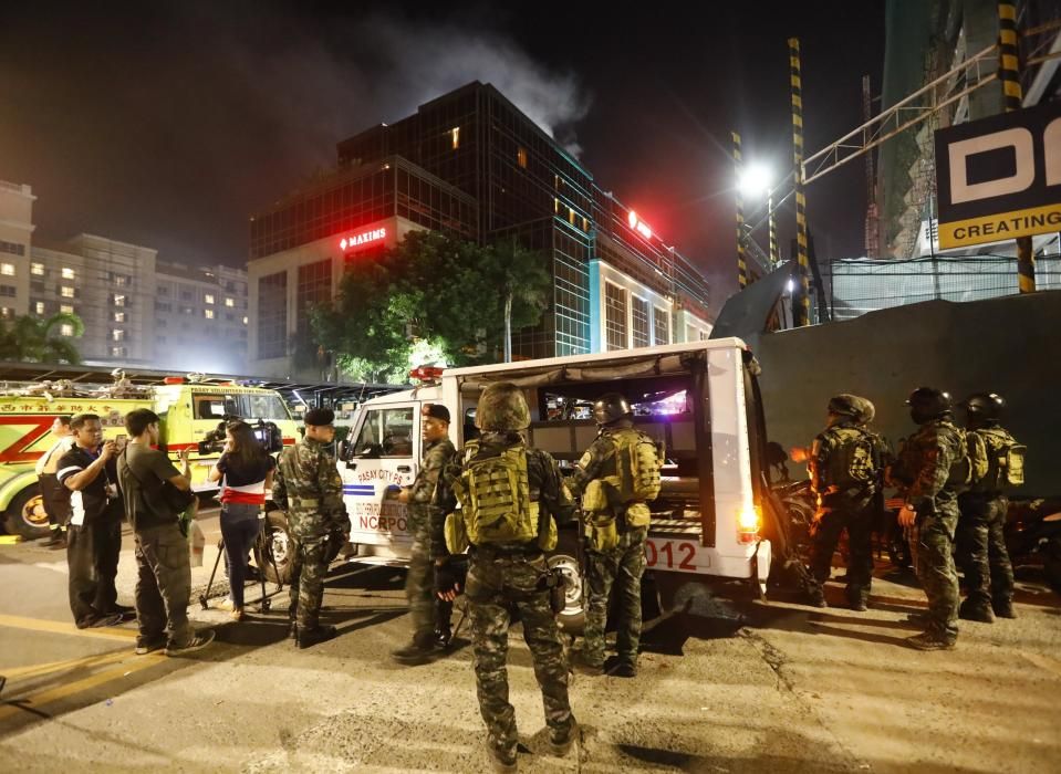 Ataque a un hotel de lujo en Manila