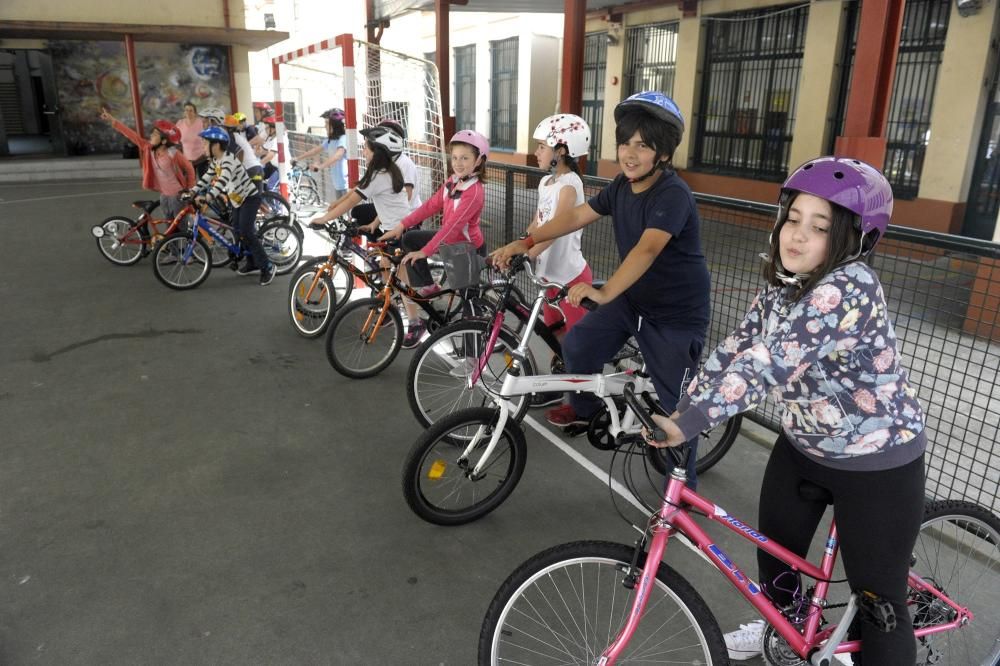 Fiesta de la Bici en el Colegio Concepción Arenal