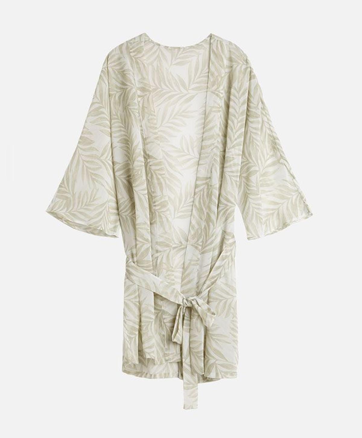 Bata estilo kimono, Oysho