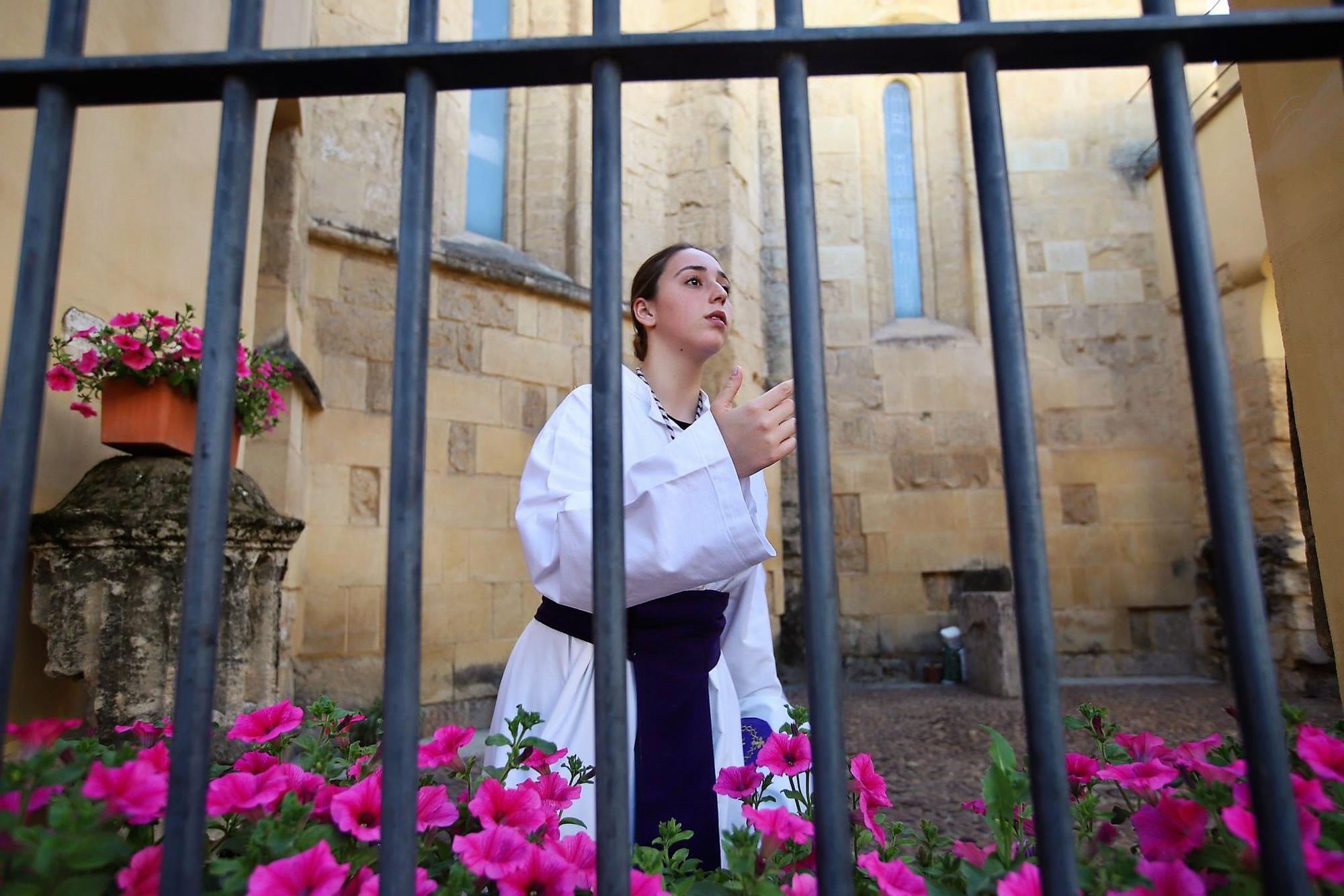 La Hermanda de la Misericordia en su estación de penitencia