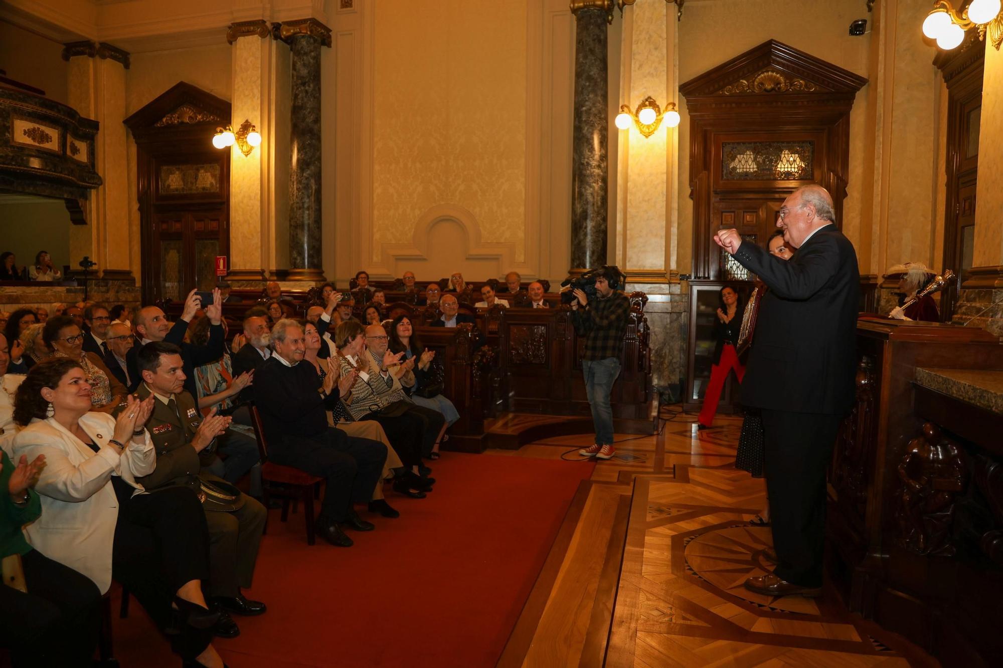 Nombramiento de Ramón Núñez Centella como Hijo Predilecto de A Coruña