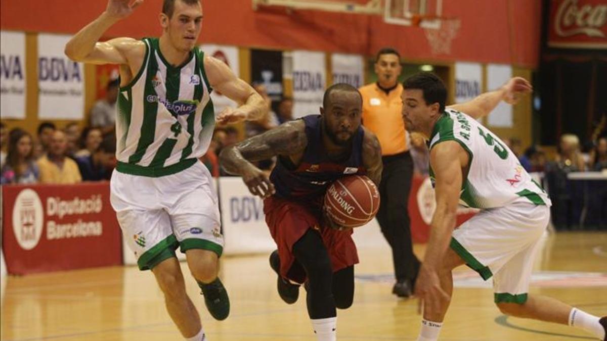 Azulgrana y béticos se verán las caras este domingo en el Palau Blaugrana