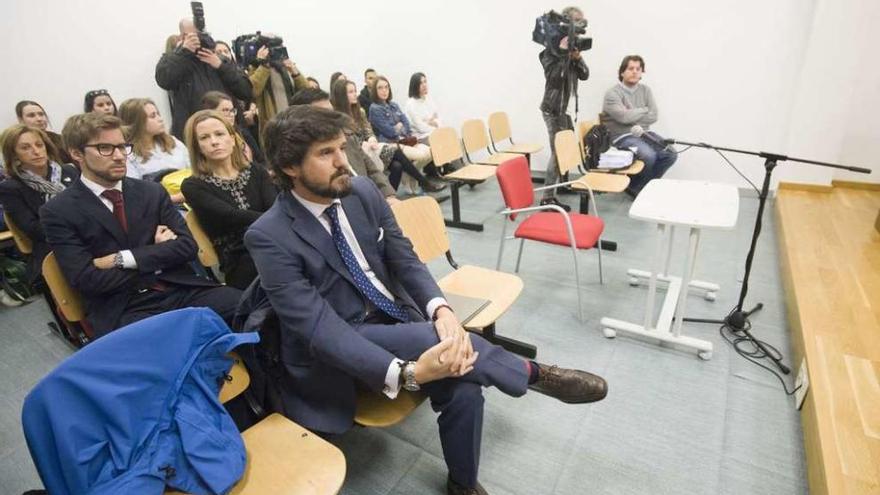 Momento de la vista celebrada la semana pasada en el Juzgado de lo Mercantil número 2 de A Coruña.