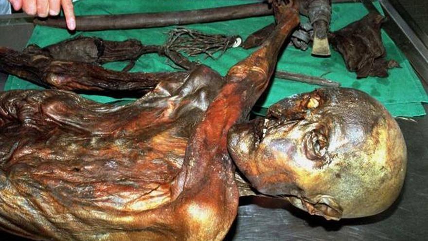 Descubierto ADN no humano en Otzi, &#039;el hombre de hielo&#039;