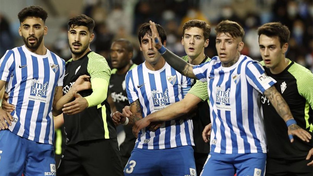 Reparto de puntos entre el Málaga y el Sporting