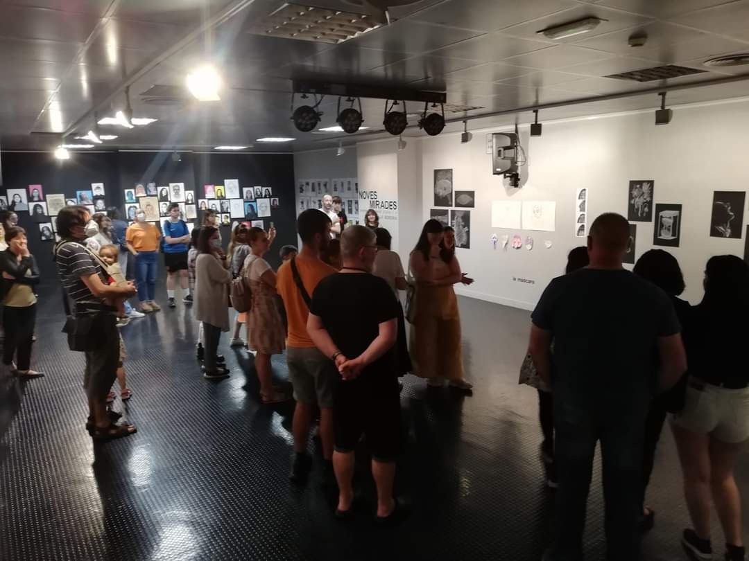 Exposició del Batxillerat artístic de l'IES La Moreria de Mislata