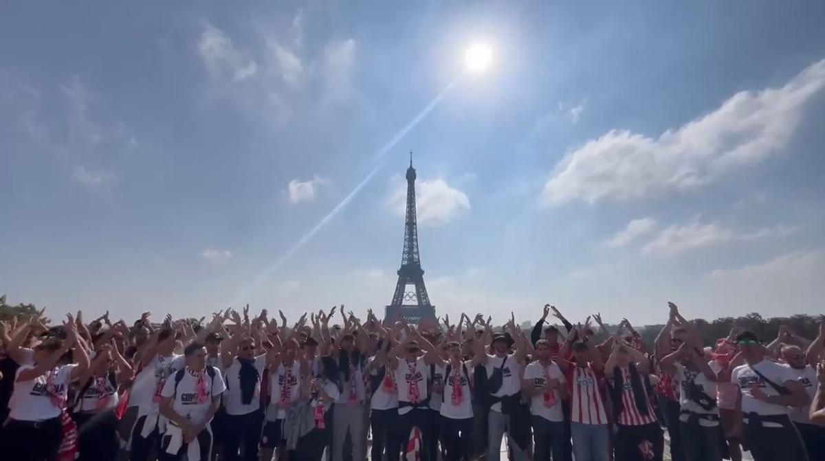 ¡Los gironins invaden París!