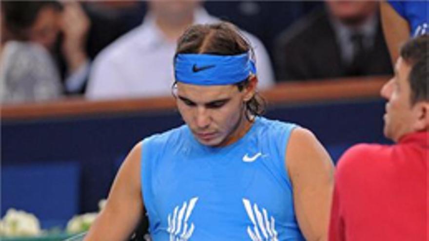 Rafa Nadal abandona París por problemas en la rodilla