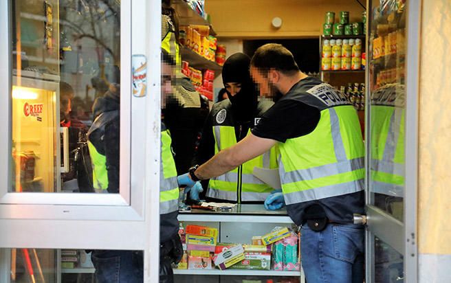 Gran operación antidroga en Son Gotleu