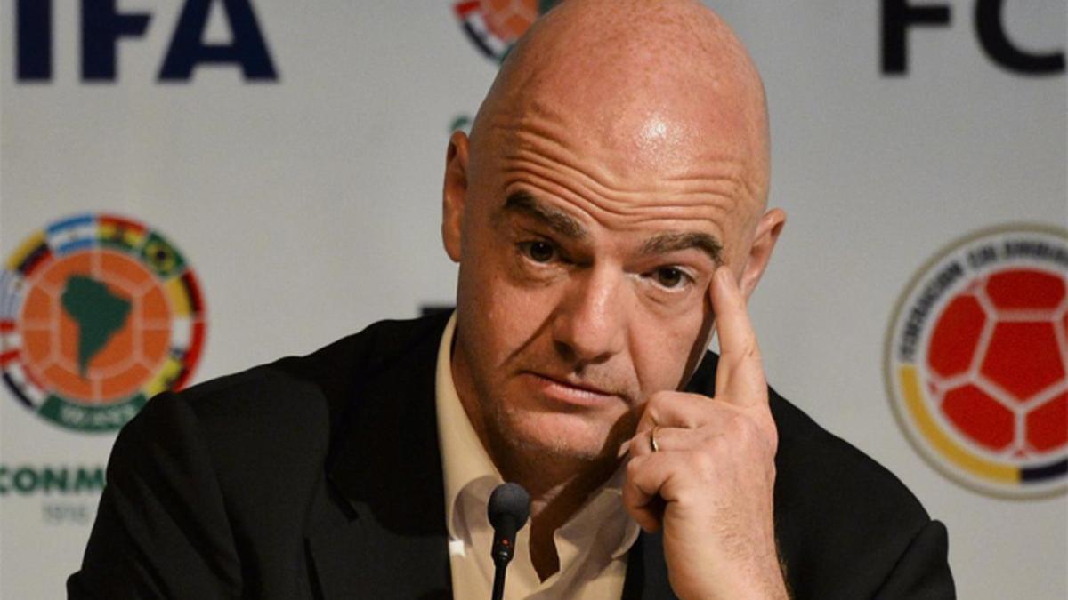 Primeros problemas para Infantino desde que preside la FIFA