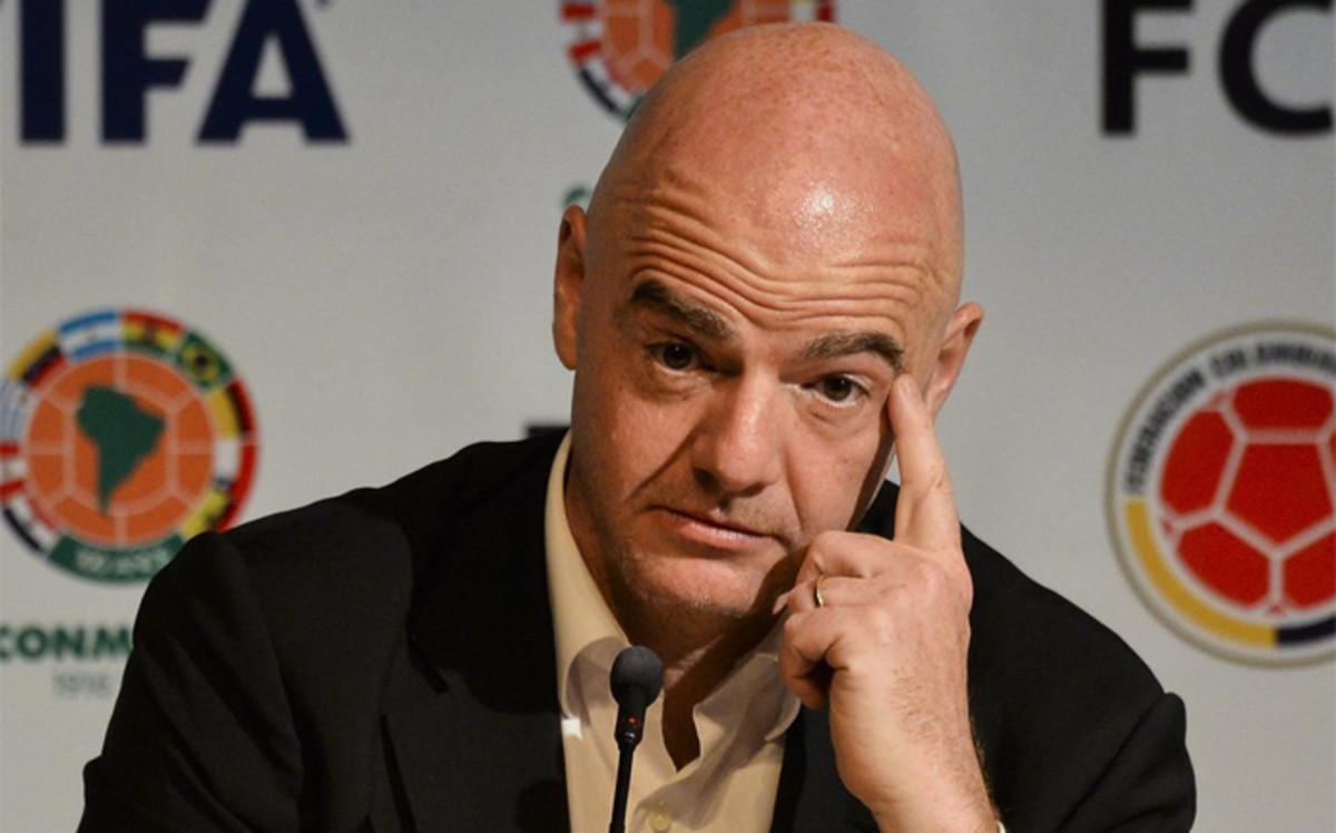 Primeros problemas para Infantino desde que preside la FIFA