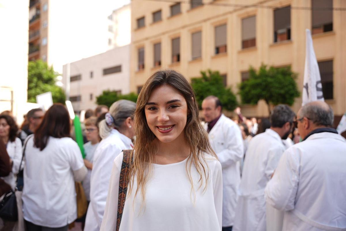 Dana Andreu Costa, médico residente en Badajoz.