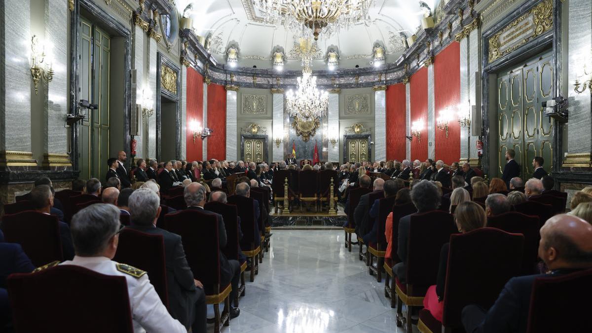 Así fue la apertura del año judicial.