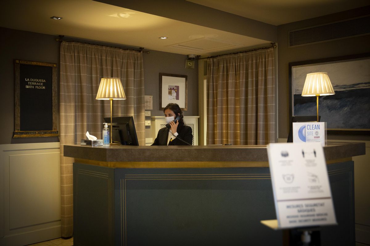 L’ocupació dels hotels a Catalunya cau un 6,6% respecte als nivells precovid L’ocupació dels hotels a Catalunya cau un 6,6% respecte als nivells precovid