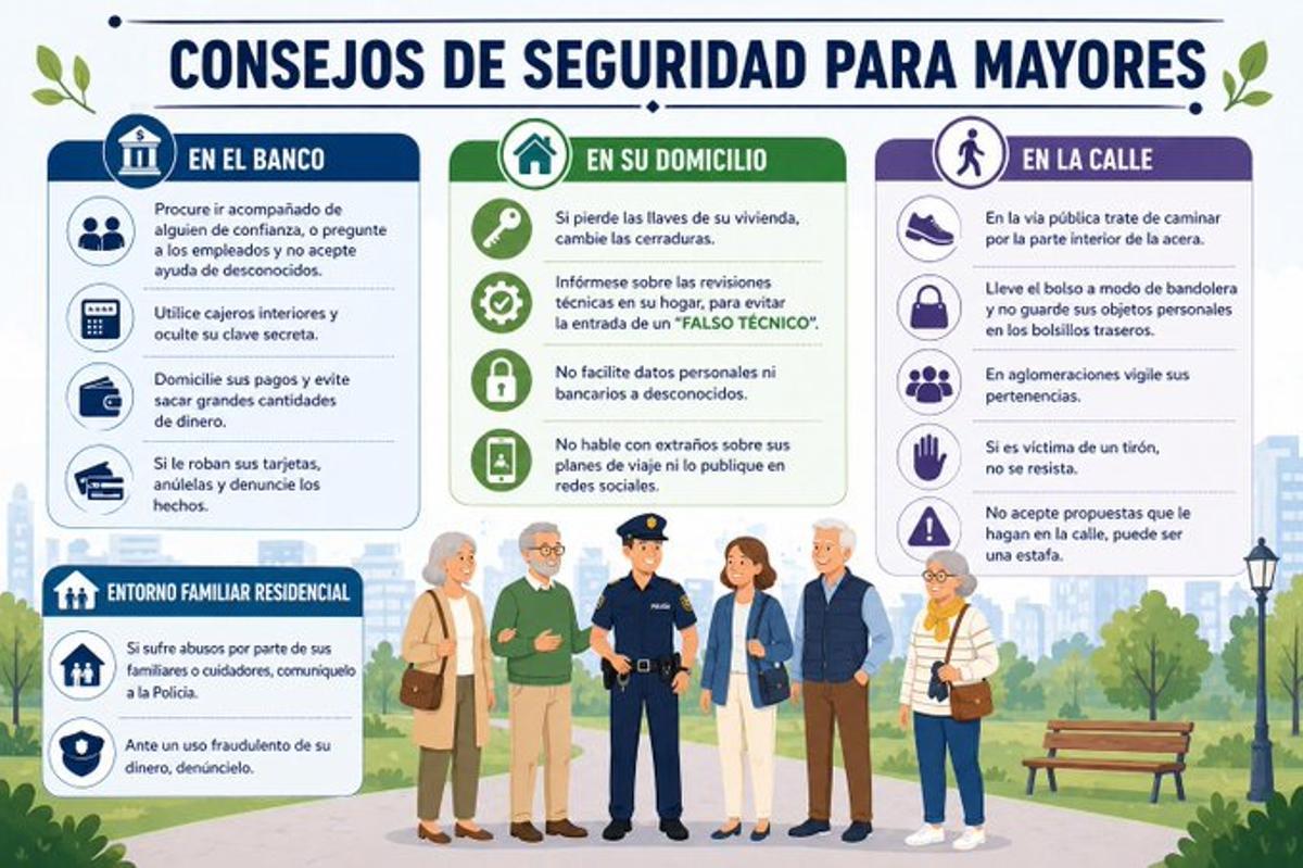 Infografía ofrecida por la Policía Municipal de Madrid a través de su cuenta de 'X'