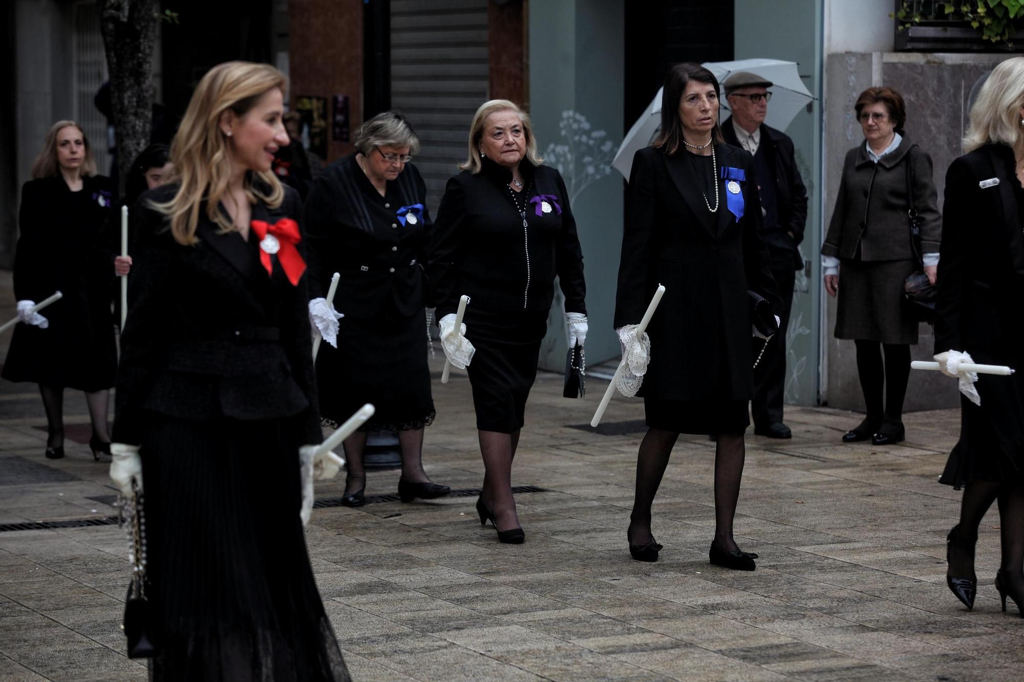 Emocionante procesión del Encuentro en Castelló en la mañana del Domingo de Resurrección