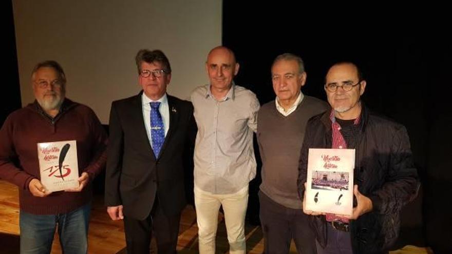 Un momento de la presentación del libro de Moros Viejos.