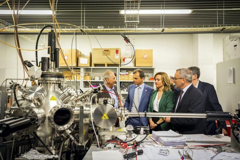 Duque visita el campus Río Ebro de la capital aragonesa