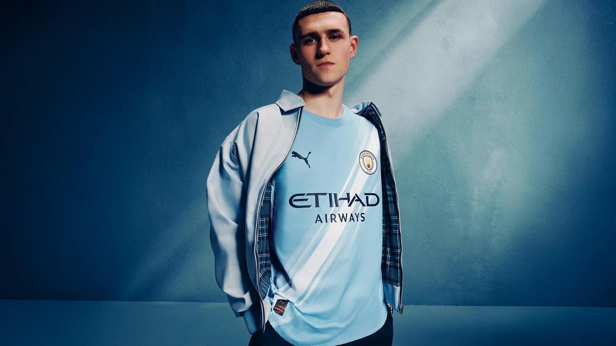 Foden, con la nueva equipación