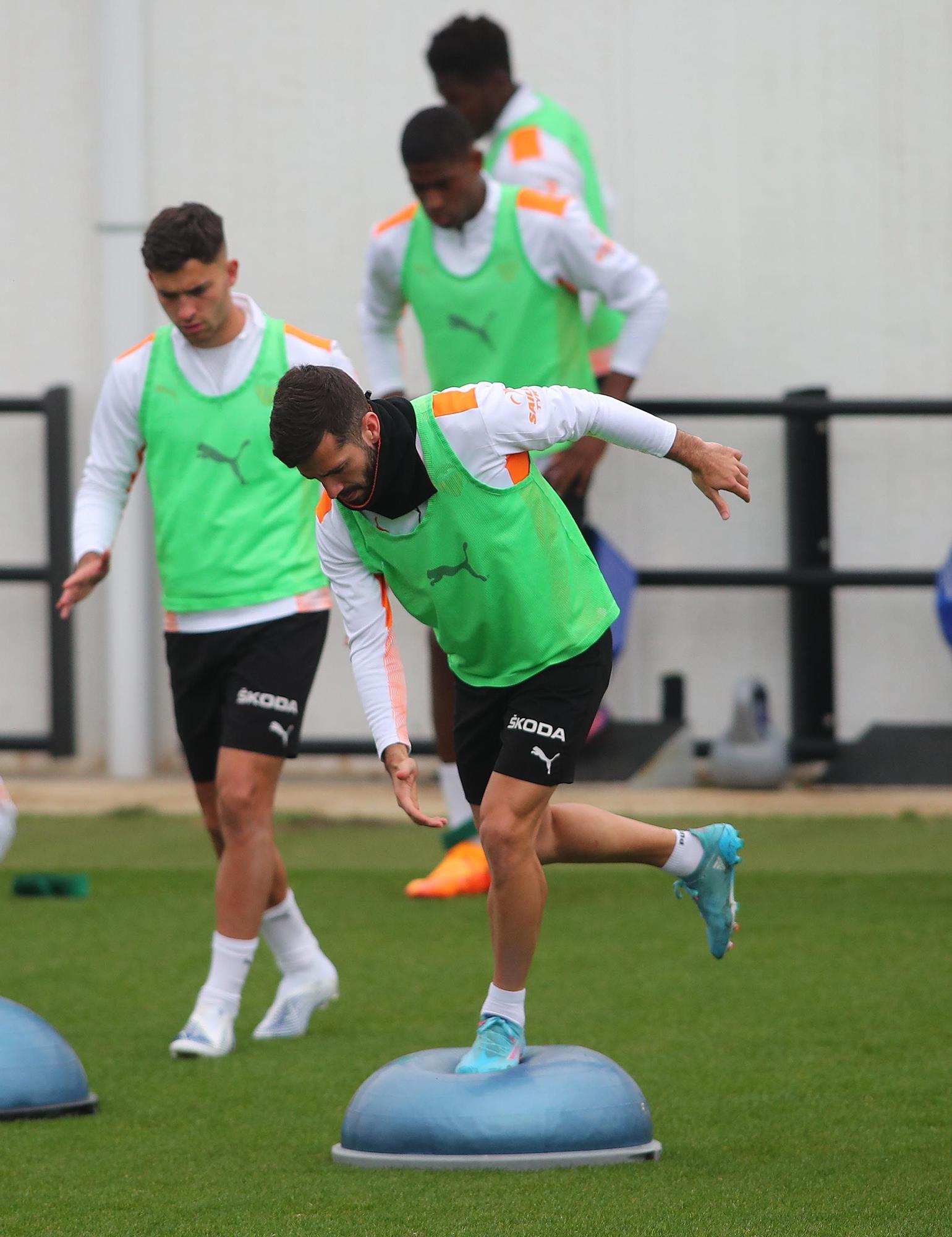 Así ha sido el entrenaiento de hoy del Valencia CF