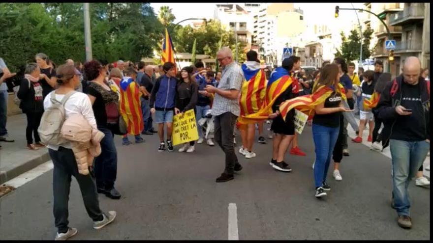 Un miler de persones es manifesta a Figueres per la llibertat dels presos polítics