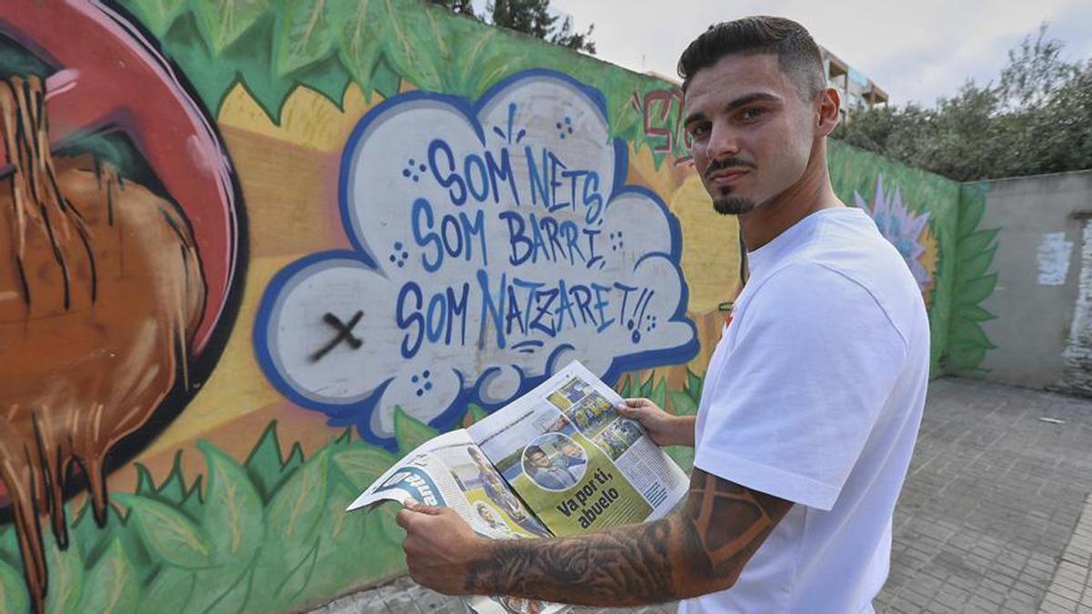 Nazaret se engalanó para recibir a su estrella: un Sergio Lozano que es el orgullo del barrio