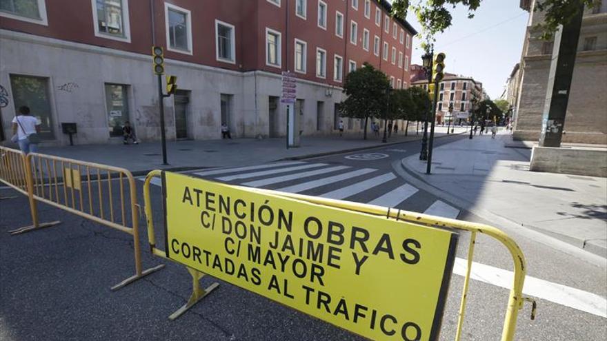 Un escape de gas por las obras en Don Jaime provoca la evacuación