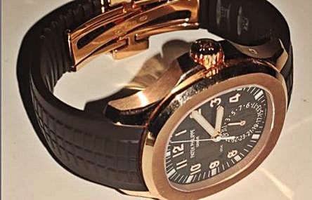 El Patek Philippe de 47. 750 euros. | GUARDIA CIVIL