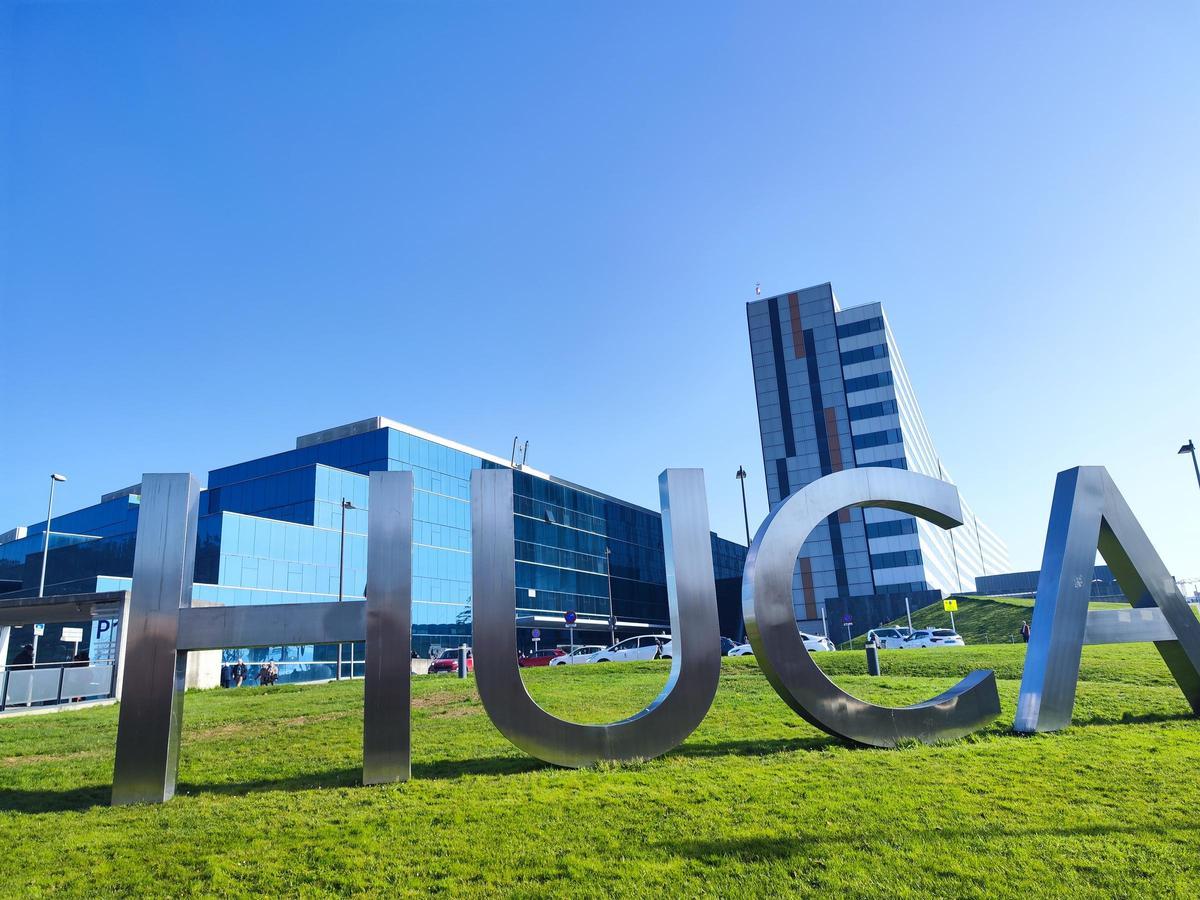 Vista exterior el Hospital Universitario Central de Asturias (HUCA).