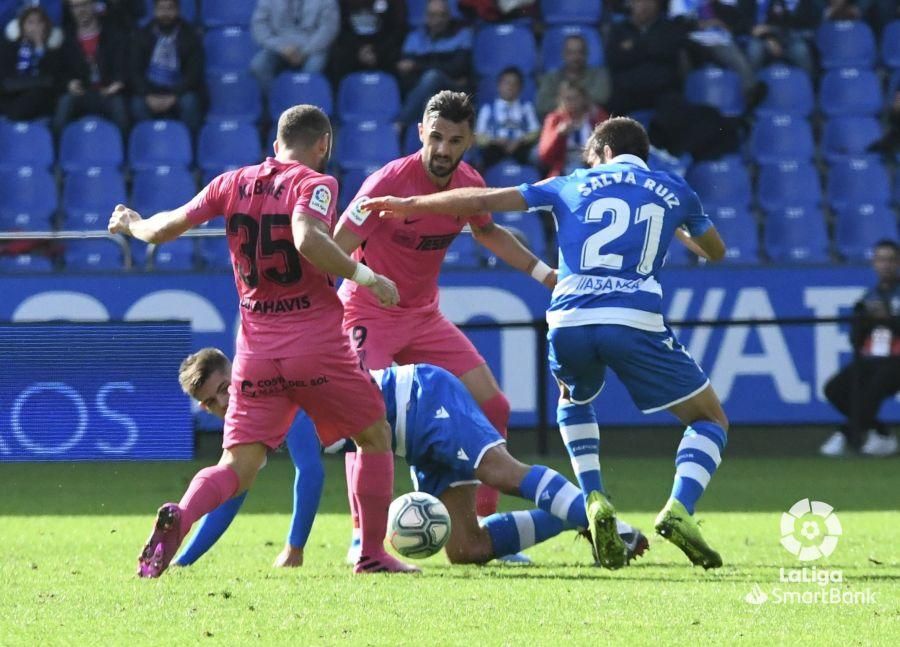 El Málaga CF viaja a A Coruña para medirse al Deportivo.