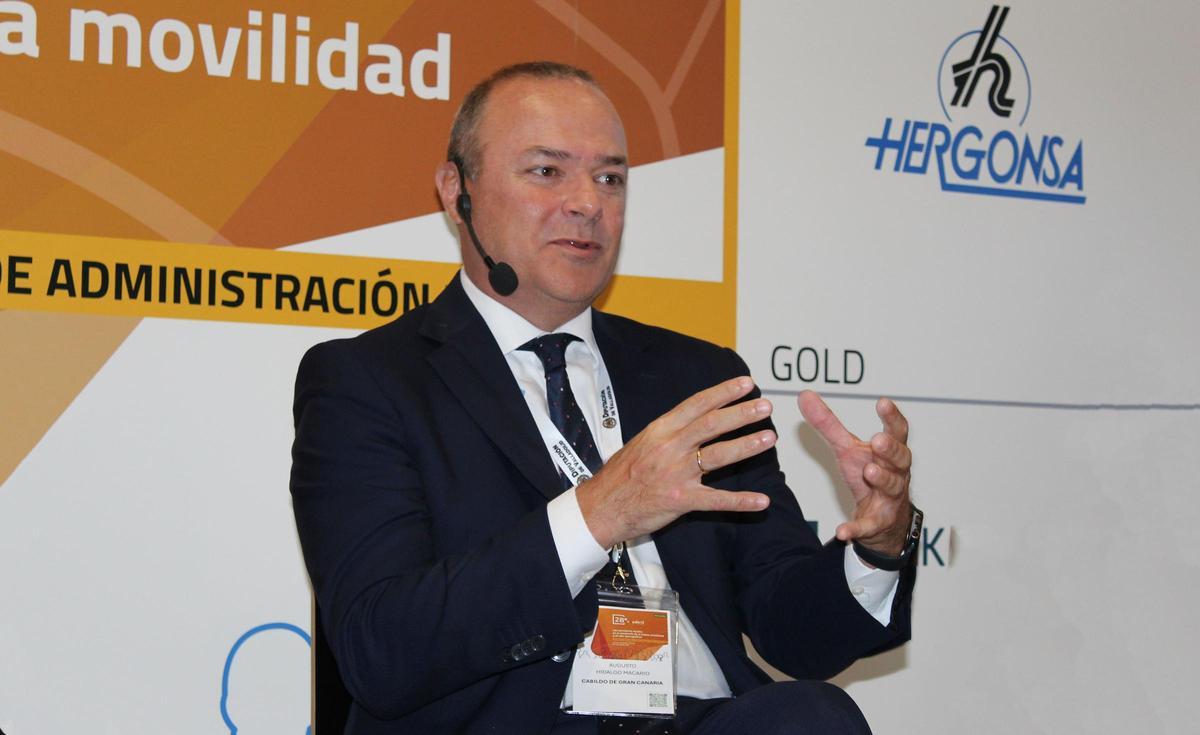 Augusto Hidalgo en la 28 edición del Simposio Nacional de Vías y Obras de las Administraciones Locales.
