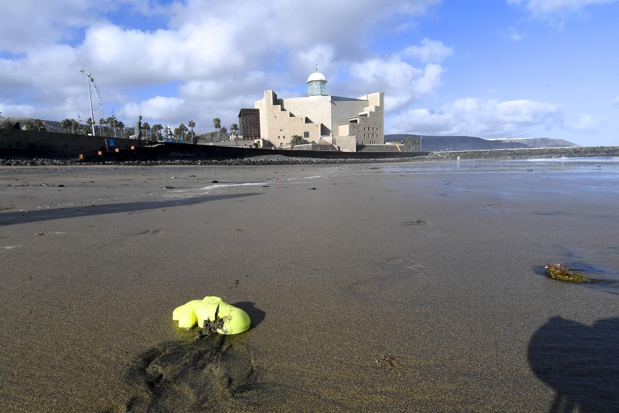 Microplásticos en Las Canteras