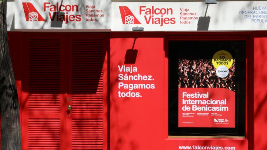 &#039;Falcon Viajes&#039;, la campaña de la polémica.